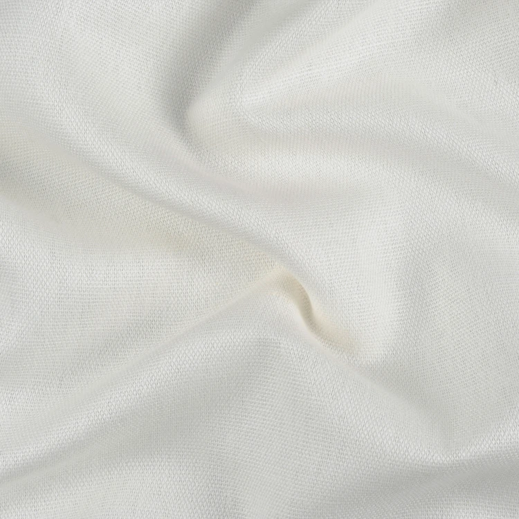 Tissu lourd en lin naturel grande largeur