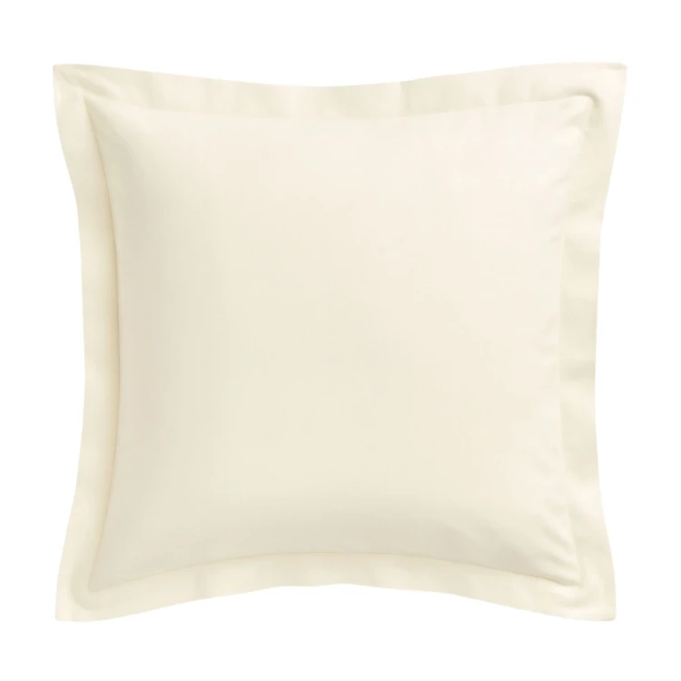 Taie d'oreiller 100% Lin volant plat