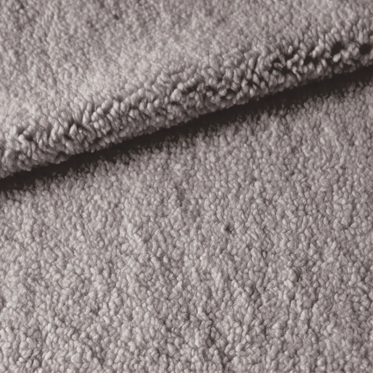 Housse de coussin bouclette
