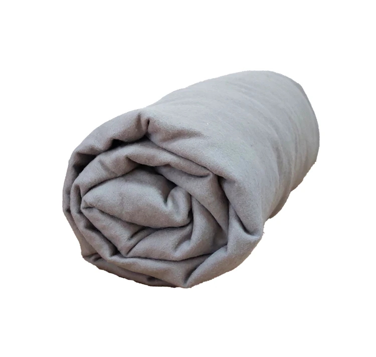 Parure de draps 4 pièces flanelle feuillage draps + taies