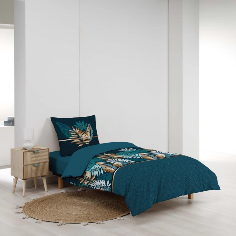 Parure de lit  Alianor Feuilles exotiques