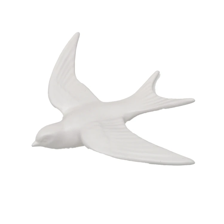 Déco murale hirondelle en Résine