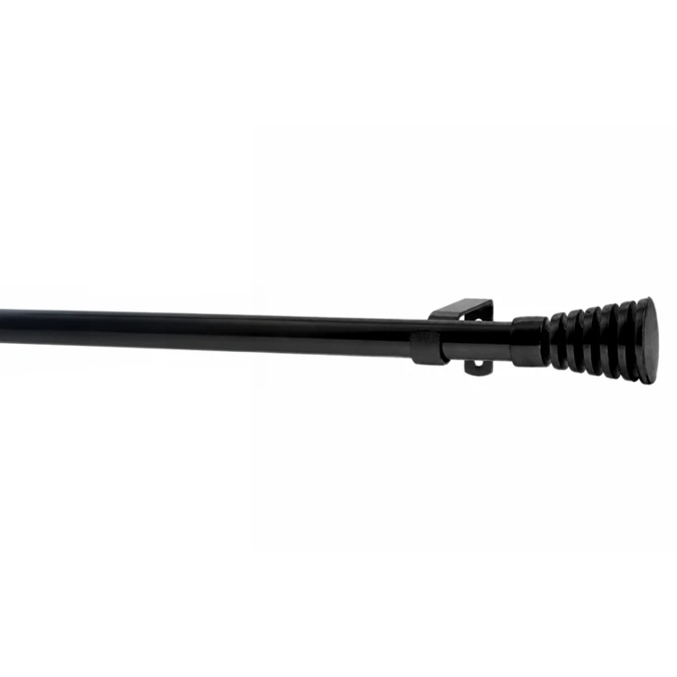 Kit de barra extensible de metal con extremos acanalados de 19/16 mm de diámetro