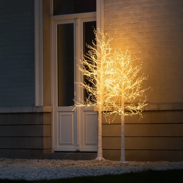 ARBRE 2700 LED MÉTAL DORÉ MEDIUM