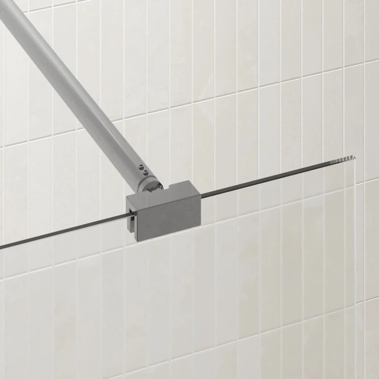 Barre de fixation extensible 70 à 100 cm pour douche italienne