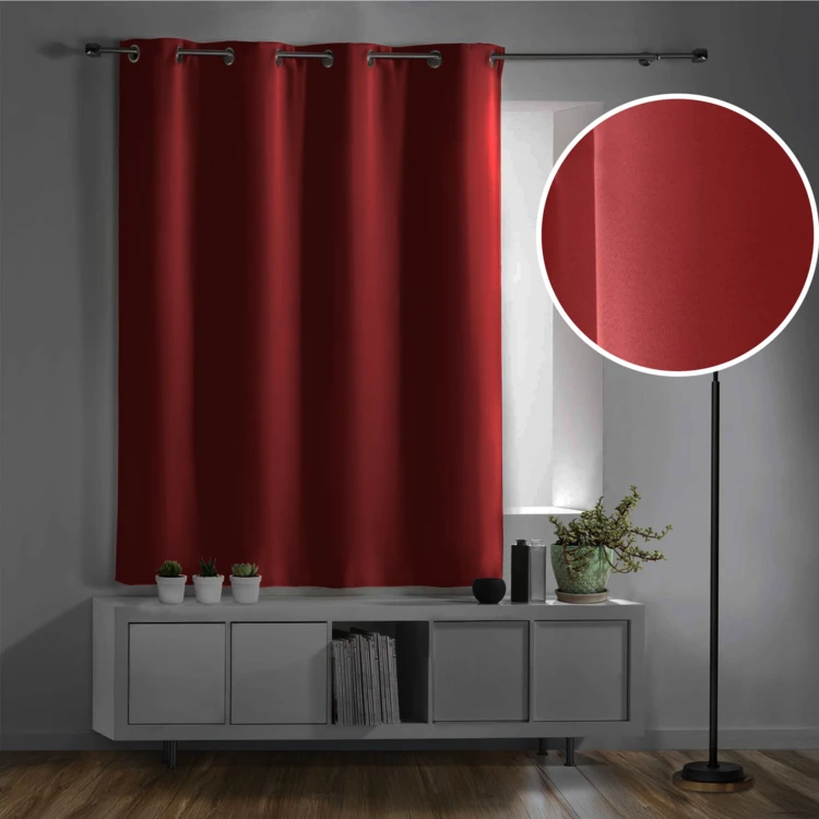 Rideau court obscurcissant 90 % adapté radiateur