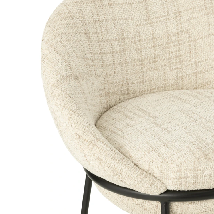 Tabouret de bar design contemporain en métal