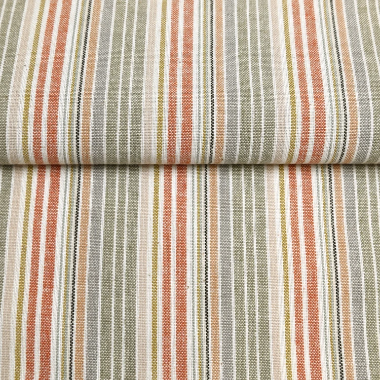 Paño de cocina de algodón con rayas tejidas