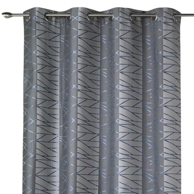 Cortina en Jacquard a Rayas Verticales Alegría