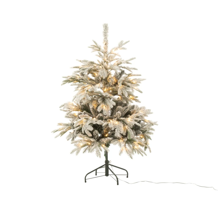 Sapin de Noël artificiel enneigé