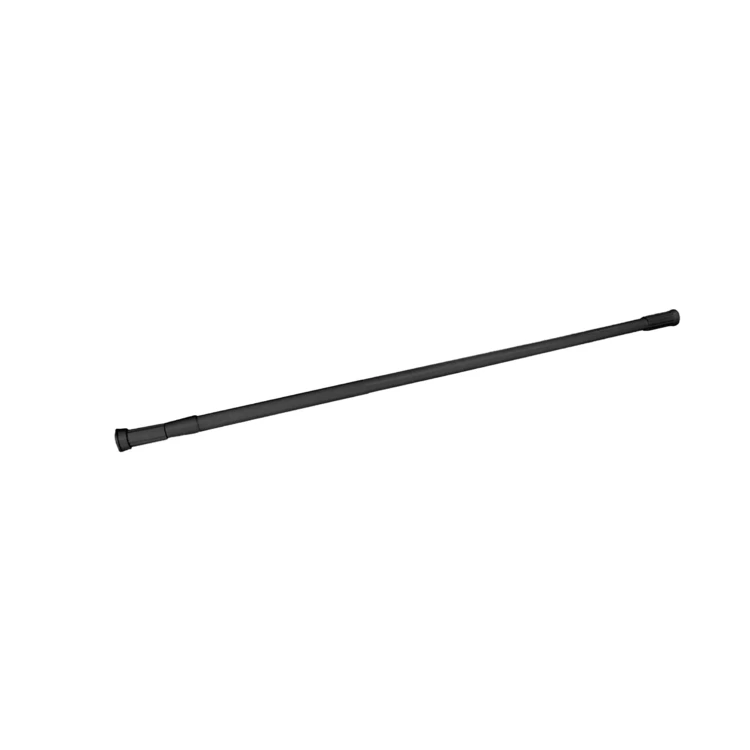 Barra de ducha extensible negra
