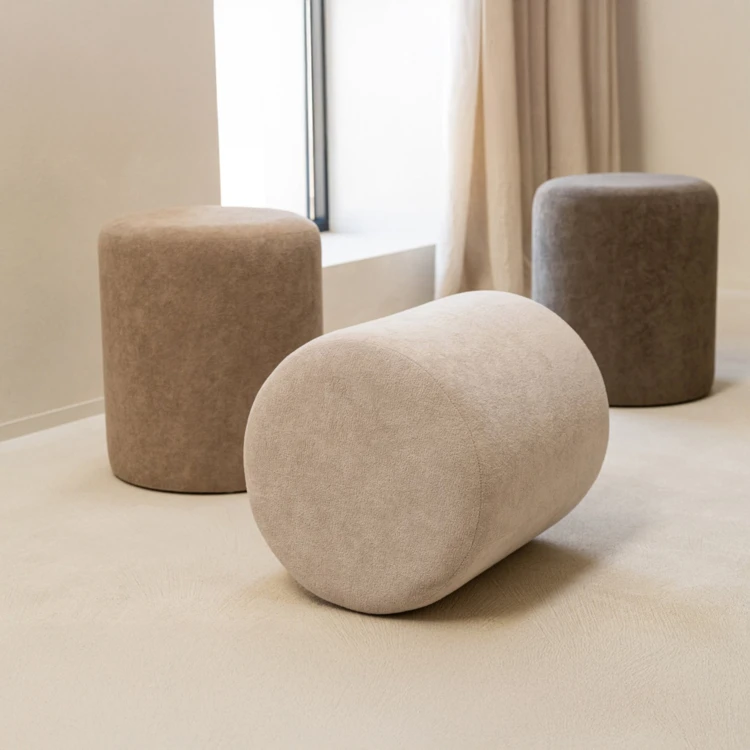 POUF MDF MARRON