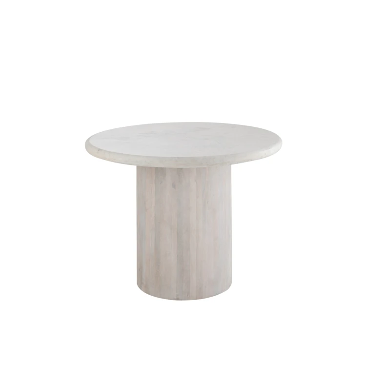 Table à manger ronde en marbre