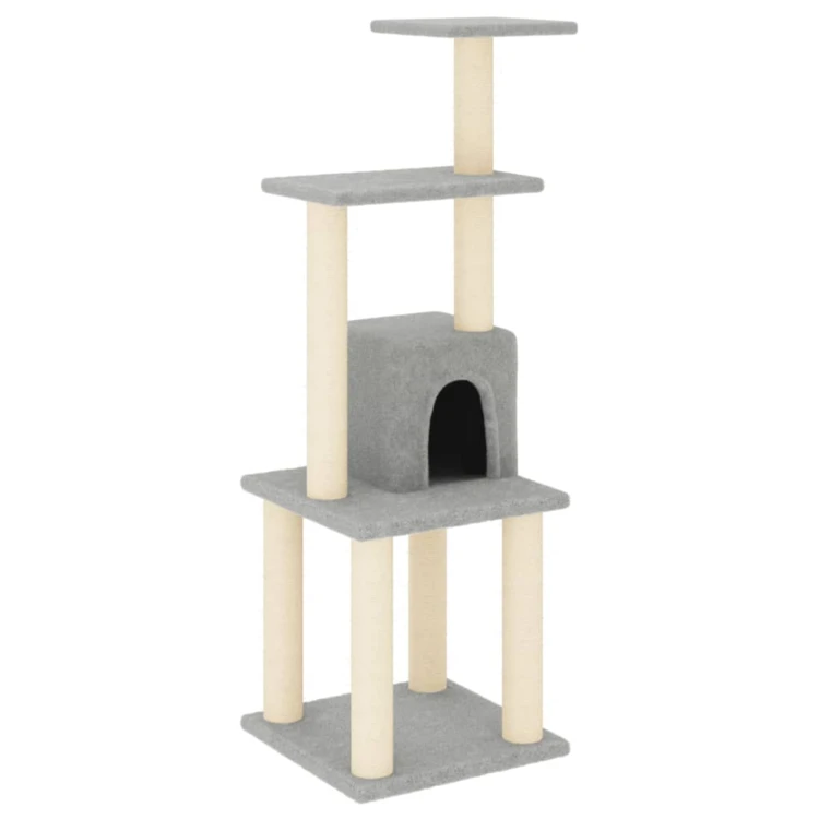 Árbol para gatos con rascador