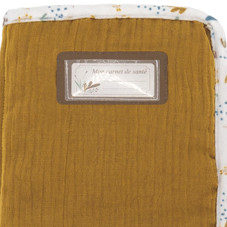 Funda para libreta de salud efecto terciopelo lavable