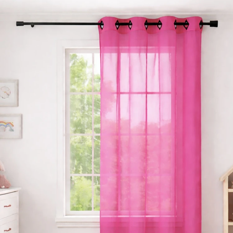 Voilage en Etamine Légère Unie