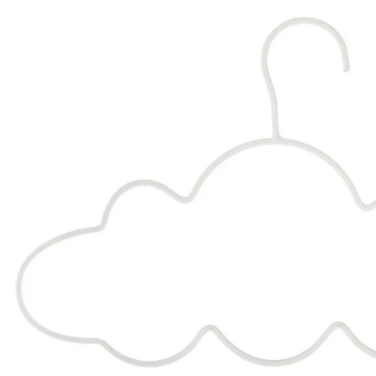 Perchas con forma de nube - 3 unidades