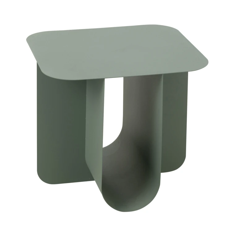 Table basse design contemporain en métal