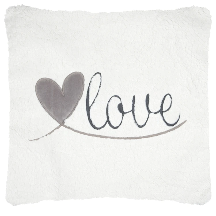 Coussin décoratif love
