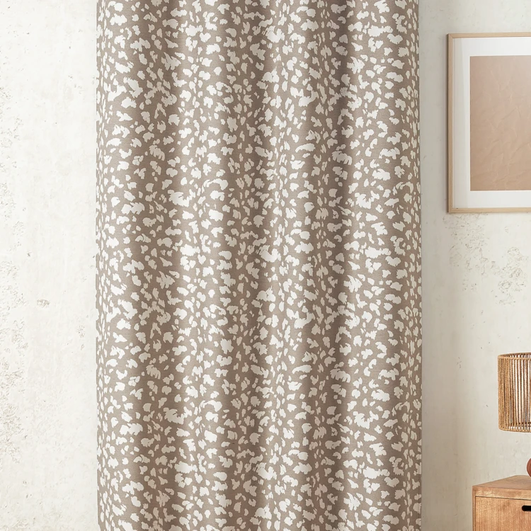 Tissu thermique et phonique obscurcissant jacquard face polaire