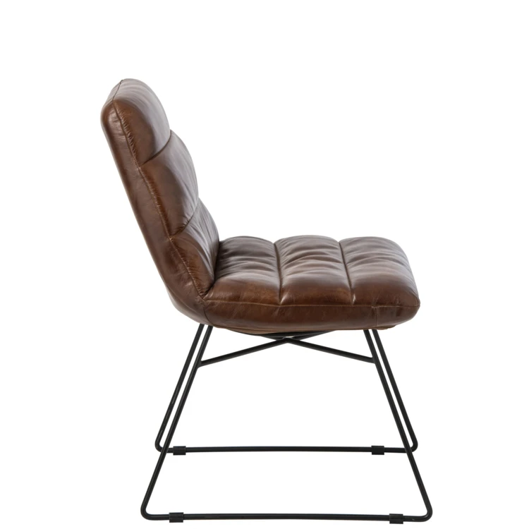 Chaise en cuir