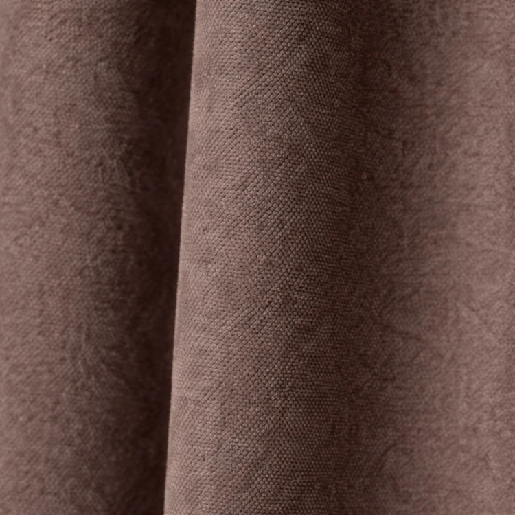 Rideau thermique phonique et semi occultant à galons fronceurs KONFOR