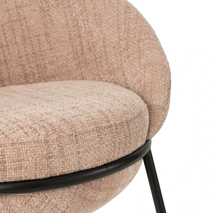 Chaise design contemporain en métal