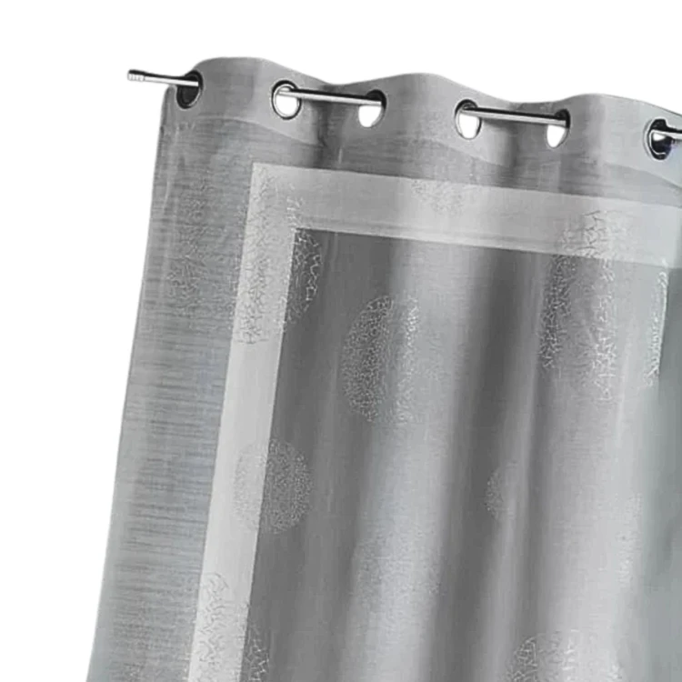 Voilage motif rond impression magnétique