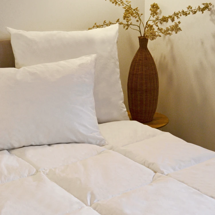 Couette chaude duvet et plumettes