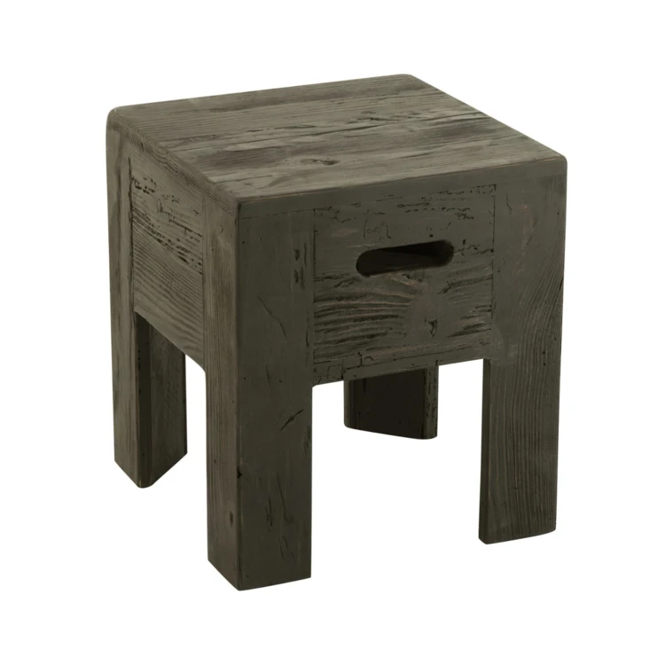 Tabouret bois vintage