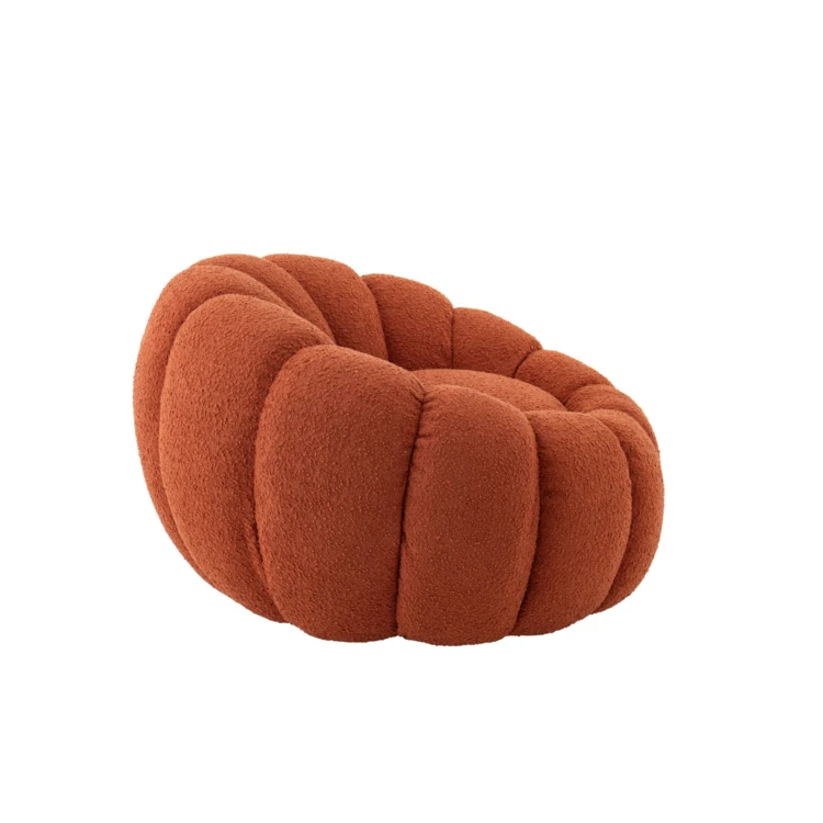 Fauteuil fleur en mousse