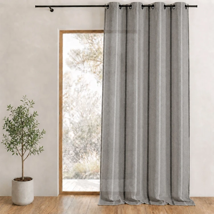 Etamine verticale strepen voile