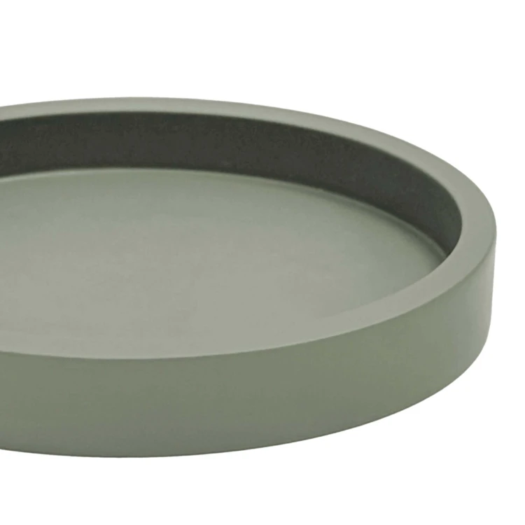 Porte-savon de salle de bain en polyrésine