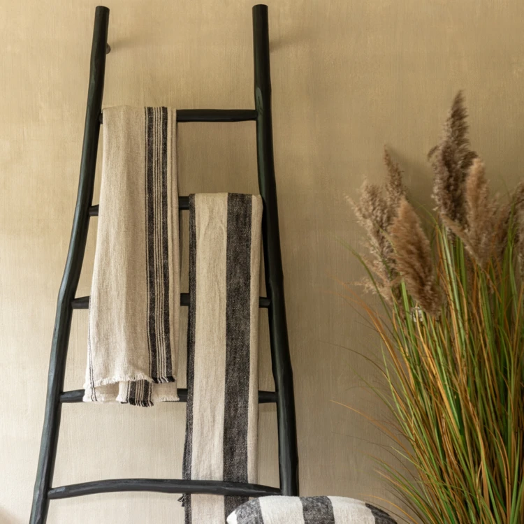 Échelle décorative en bois