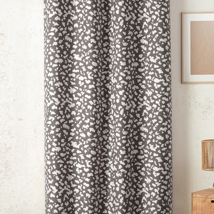 Tissu thermique et phonique obscurcissant jacquard face polaire