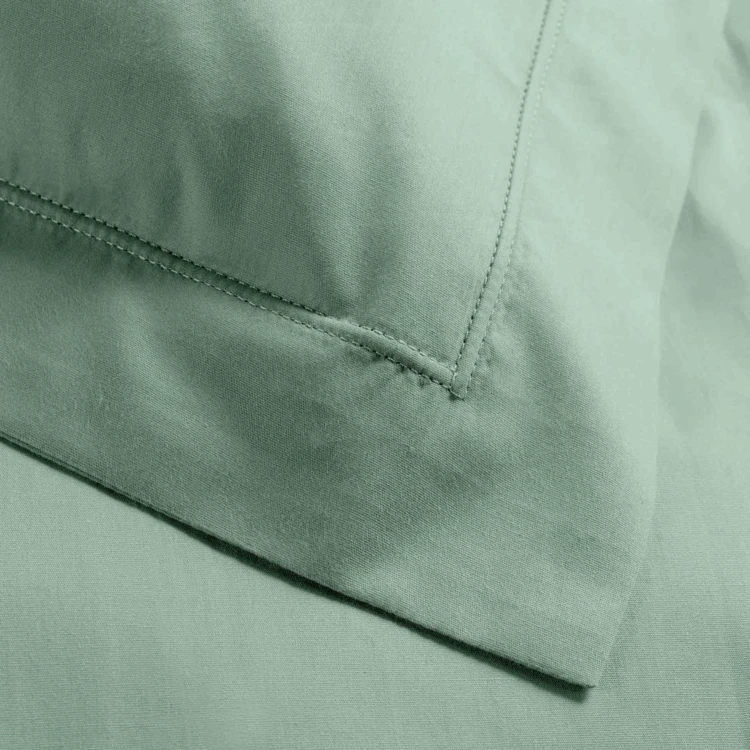Taie d'oreiller unie 100% Percale de Coton ORIGINE