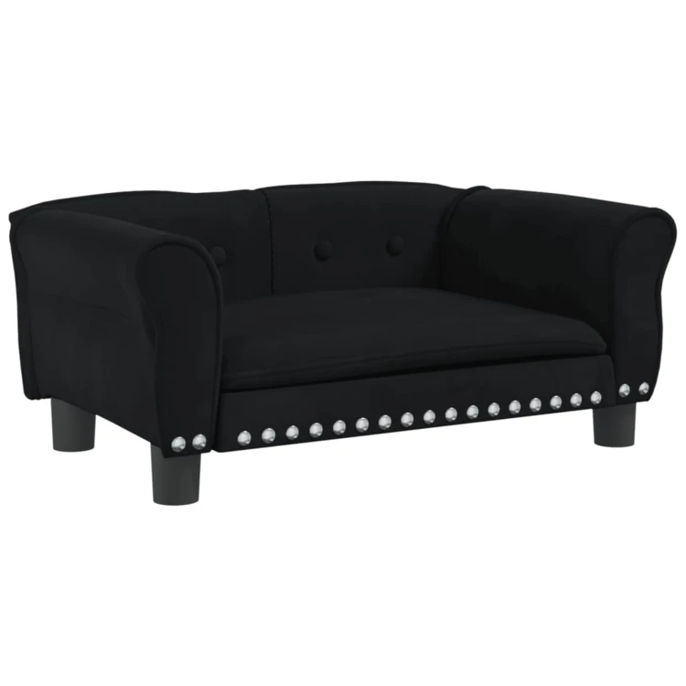 Cama para perros de terciopelo