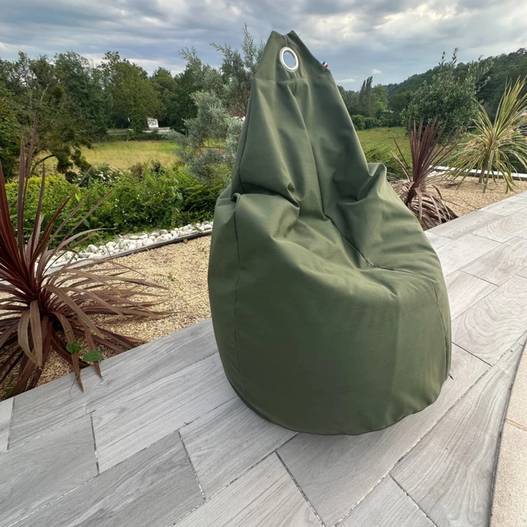 Pouf poire à microbille