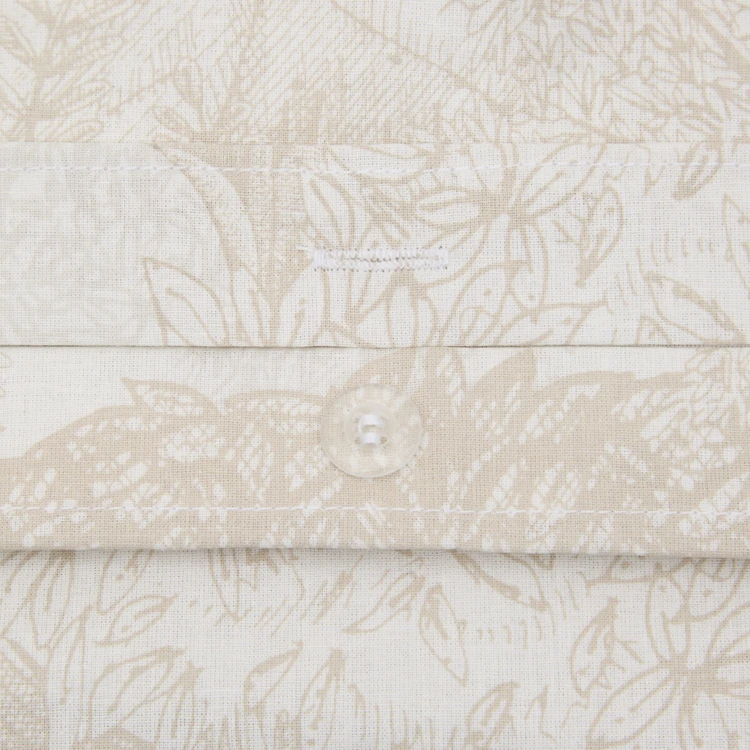 Conjunto de cama de 3 peças em algodão reversível com padrão «toile de Jouy»
