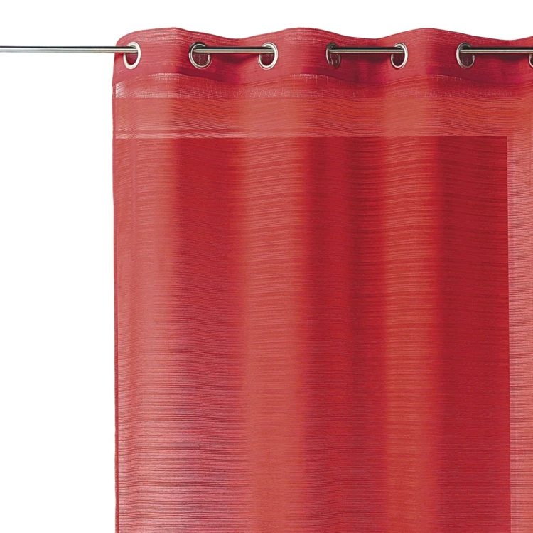 Voilage fantaisie à fines rayures