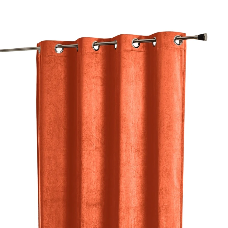 Rideau obscurcissant et isolant aspect Velours