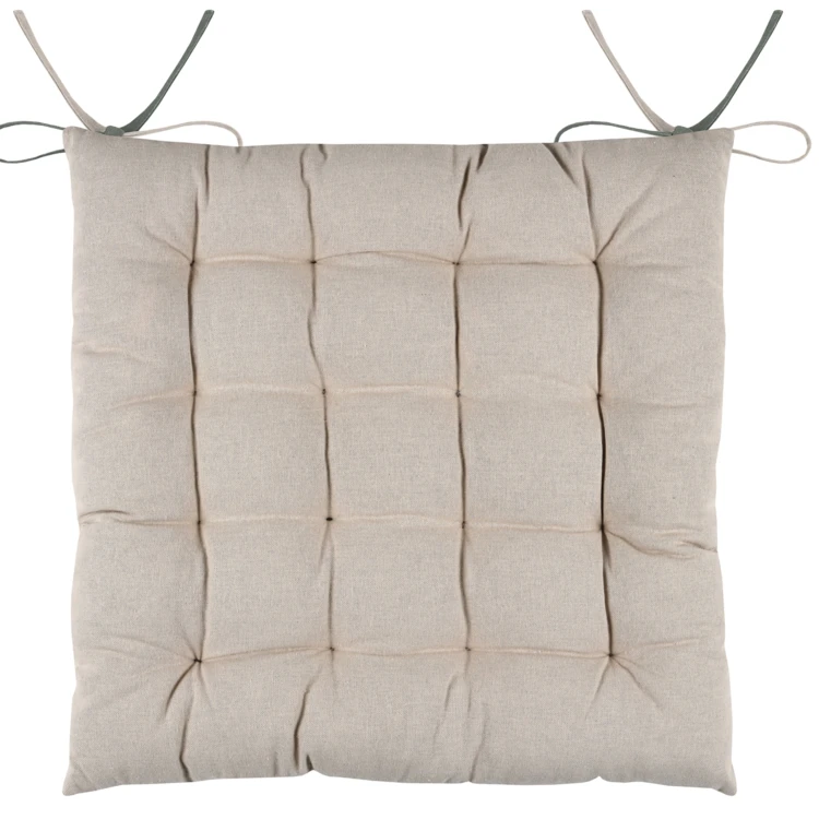 Galette de chaise bicolore