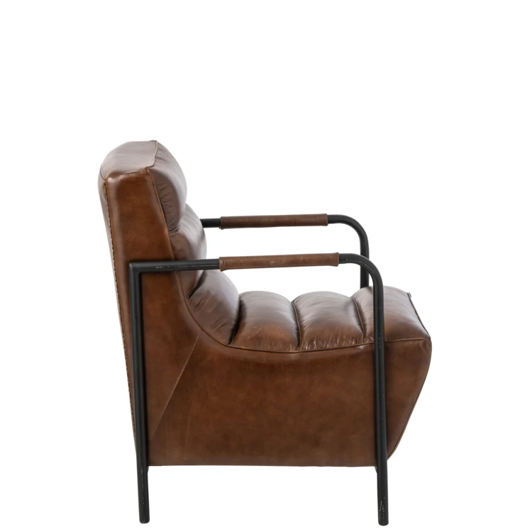 Fauteuil en cuir