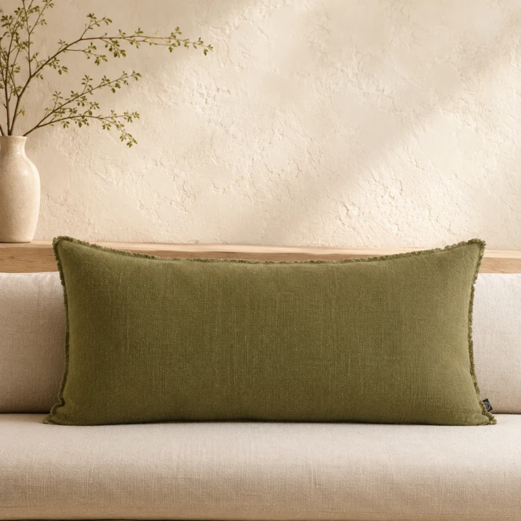 Capa de almofada em linho XXL 55x110 cm  CALIFORNIA HAOMY