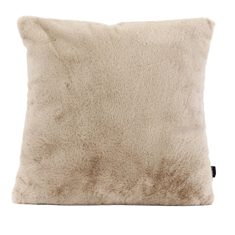Coussin tout doux effet fourrure