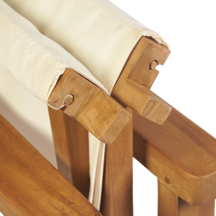 Silla de director de madera para exteriores