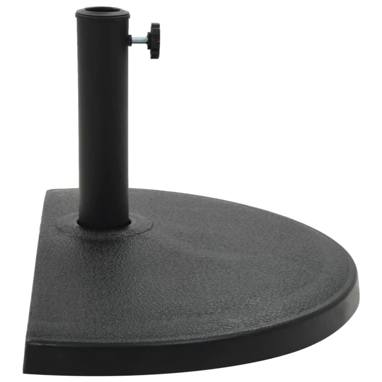Pied de parasol demi-cercle