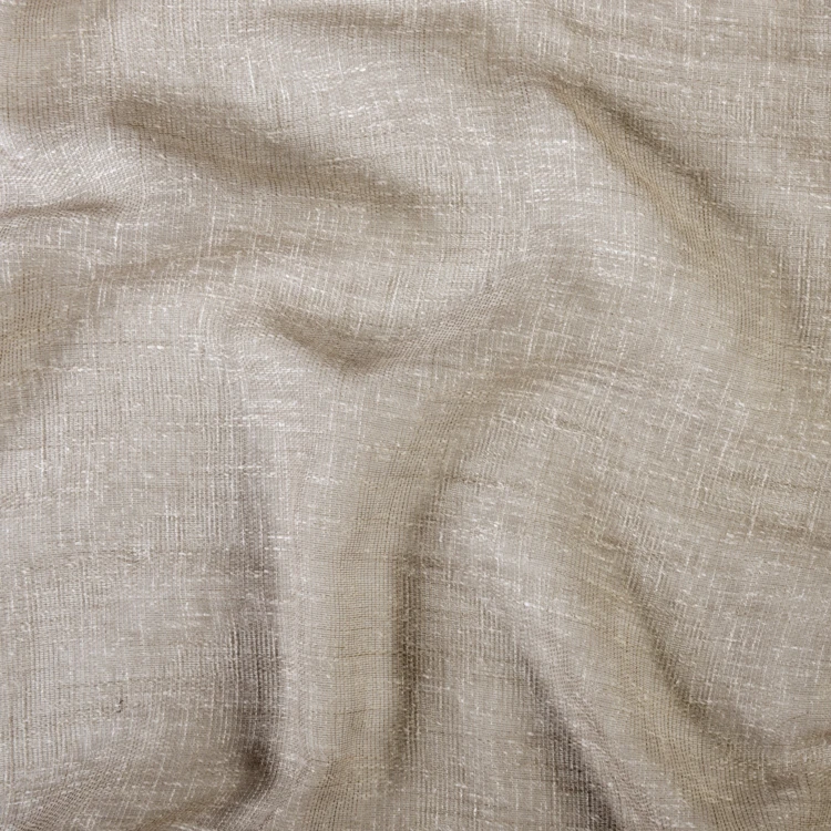 Tissu voile en polycoton chiné