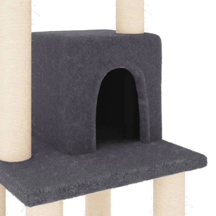 Árbol para gatos con rascador