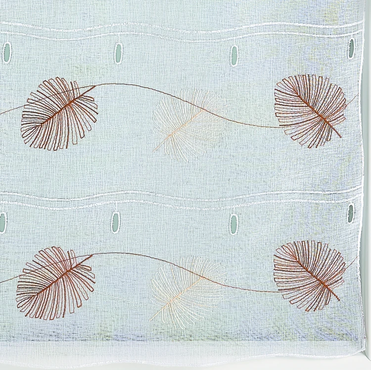 Modulable feuilles brodées